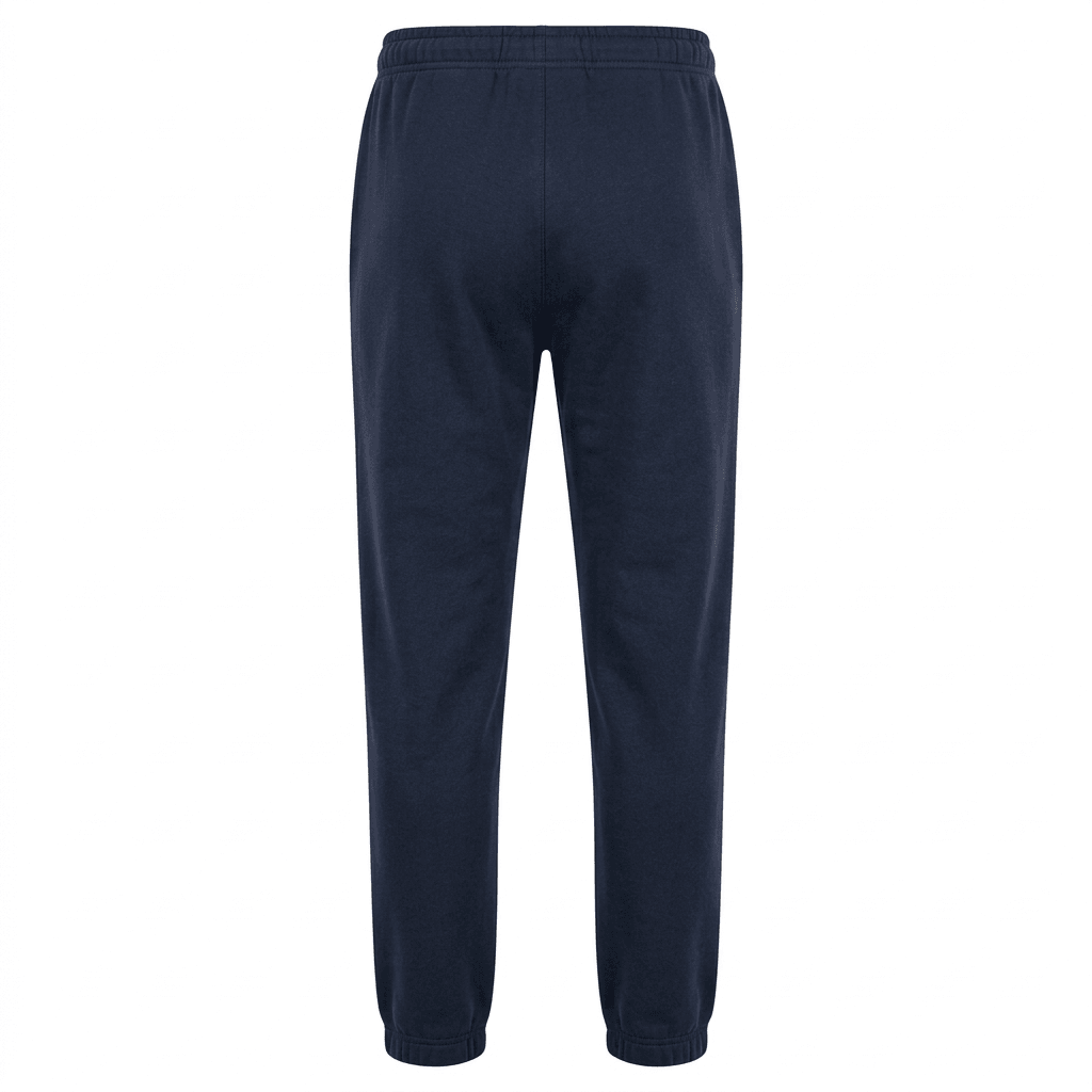 CLOSED HEM SWEAT PANTS-NAVY