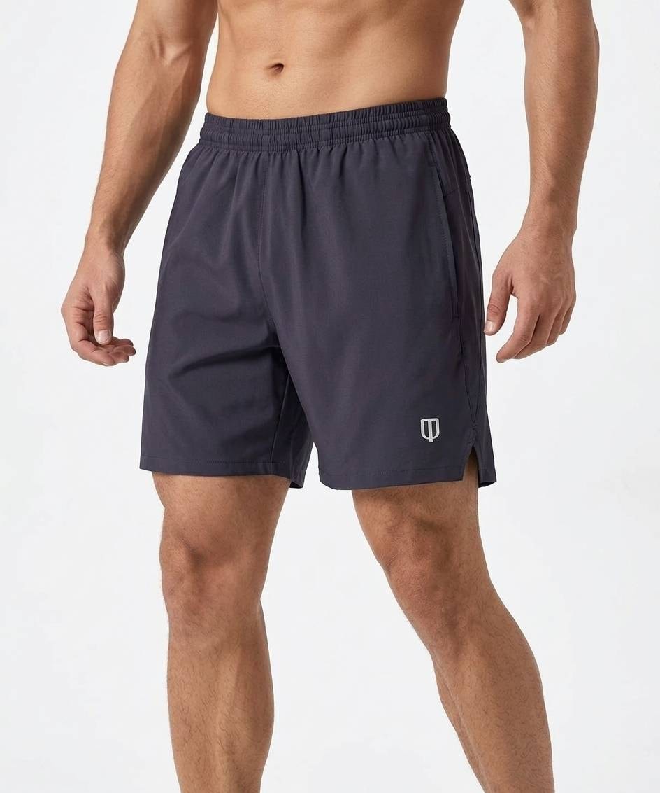 ELITE WOVEN SHORTS-EGGPLANT