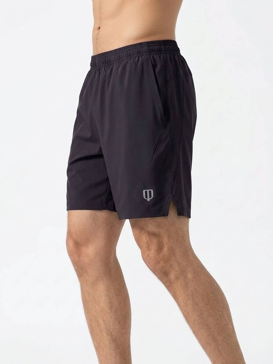 ELITE WOVEN SHORTS-EGGPLANT