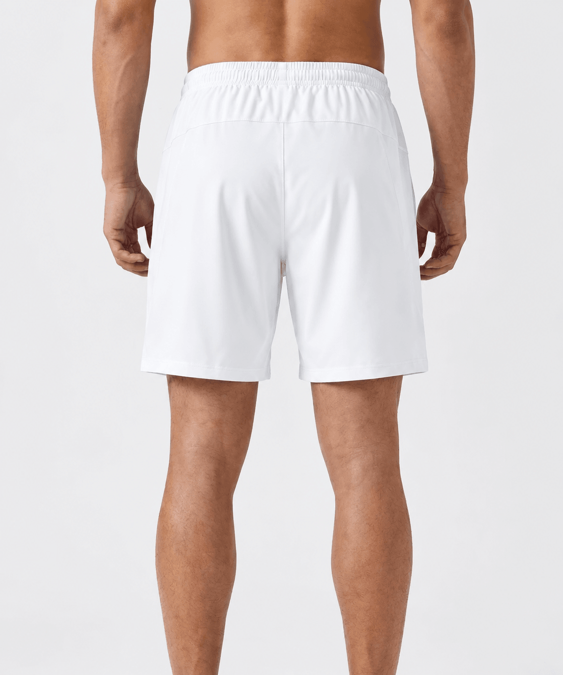 ELITE WOVEN SHORTS-WHITE