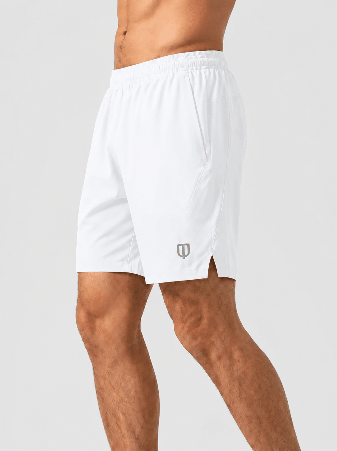 ELITE WOVEN SHORTS-WHITE