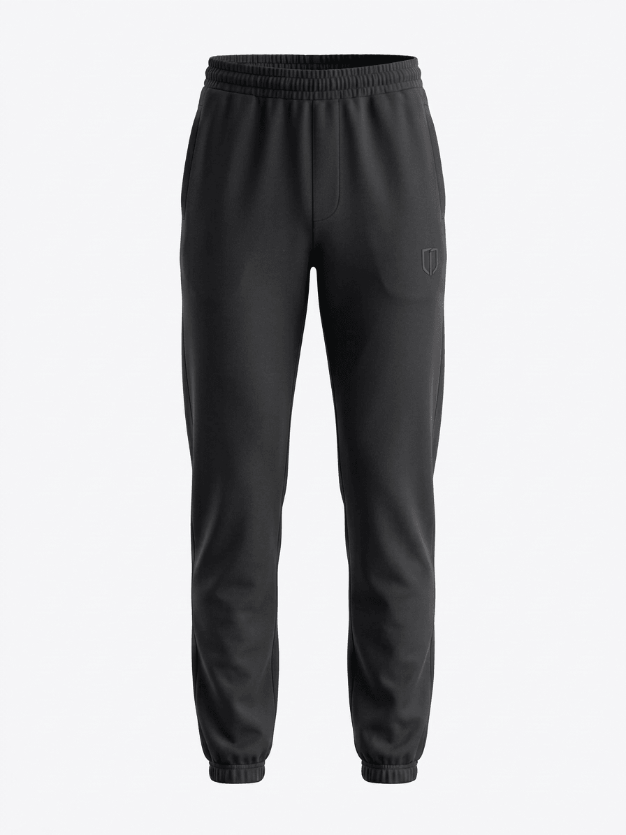 CLOSED HEM SWEAT PANTS-ANTHRACITE
