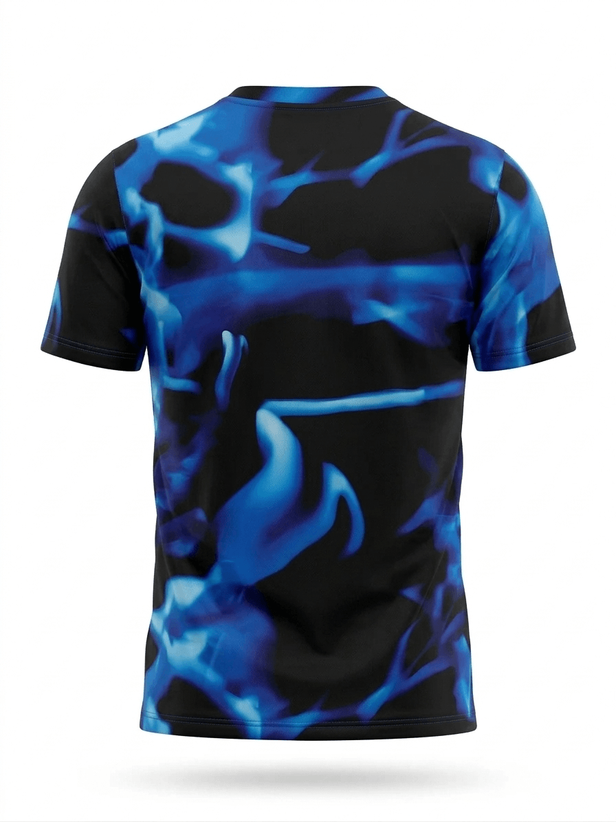 HEAVEN PERFORMANCE SS TSHIRTS-MULTI BLUE