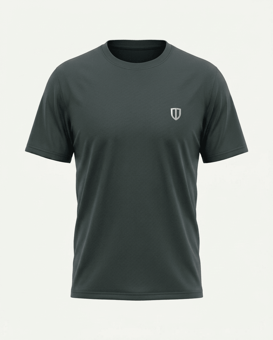 REGULAR TEAM KAPPA SS TSHIRTS-ANTHRACITE